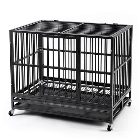 metal dog cage house|metal crate for large dog.